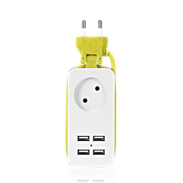 EU Plug USB Socket