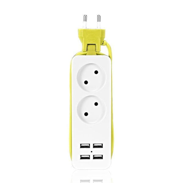 EU Plug USB Socket