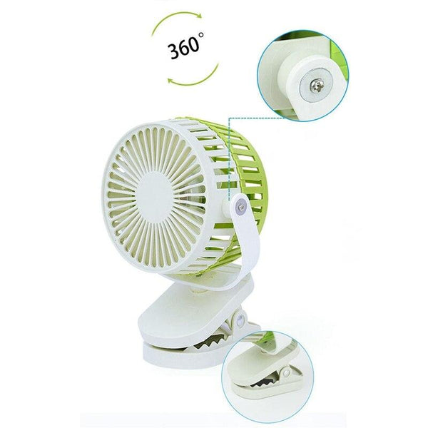 Portable Clip Usb Fan  Speed