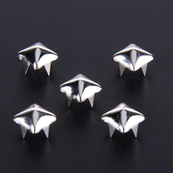 Punk Silver Spikes